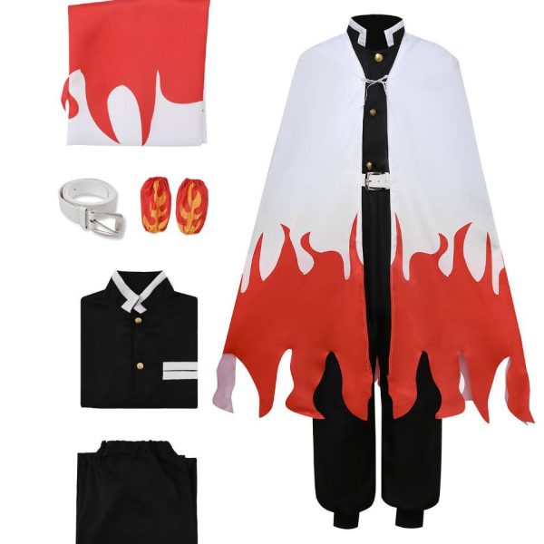کاسپلی Rengoku انیمه Demon Slayer